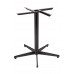 Centre Pedestal 5 Star Base Table Square Top